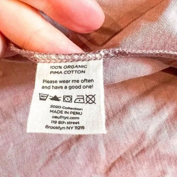 Oeuf Smocked Polka Dot Red Rose Pink Dress Size 6Y - Picture 5 of 5